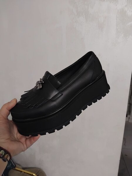 Mocasini dama culoare negru