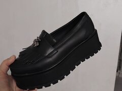 Mocasini dama culoare negru